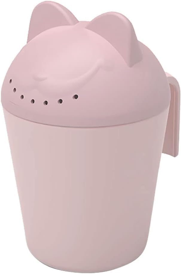 Control The Flow Baby Rinse Cup Cute Cartoon Cat Baby Rinser to Wash Hair and by Ykybhx
