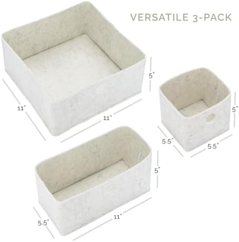 Parker Baby Co Collapsible Felt Drawer Organizers - Image 3