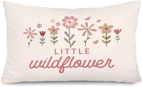 Wildflower Nursery Decor Girl Nursery 12x20 Pillow Cover， by Unknown