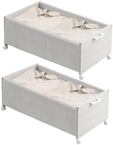 FOUCSSOMEI Under Bed Storage by FOUCSSOMEI