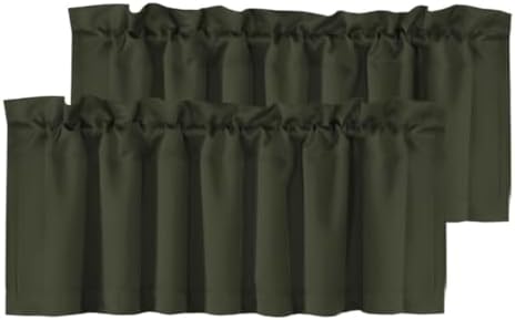 H.VERSAILTEX 2 Panels Blackout Valances by HVERSAILTEX