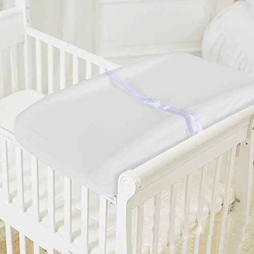 Cotton Changing Pad Cover White - Image 4