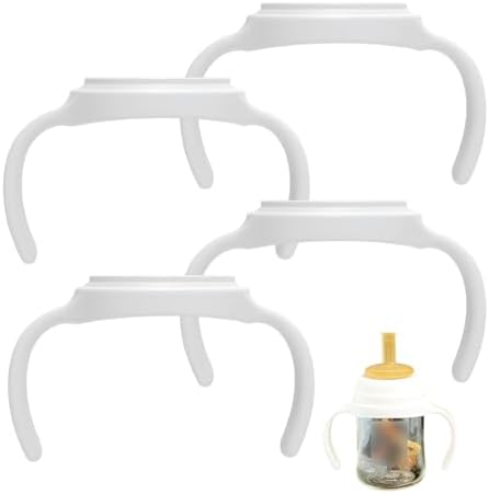 Baby Bottle Handles Compatible for Pigeon Wide Neck Bottles, Feeding Bottles by Unknown