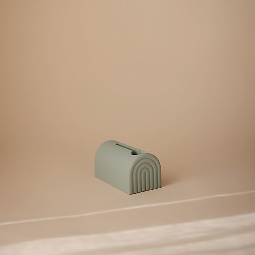 mushie Bath Spout Cover | Soft Silicone Bathtub Faucet Safety Guard - Image 2