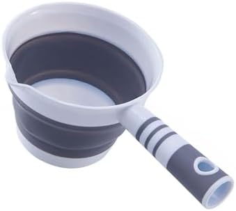 Foldable Water Scoops for Kids Bathing and Kitchen Use Food Grade Long Handle - Image 4