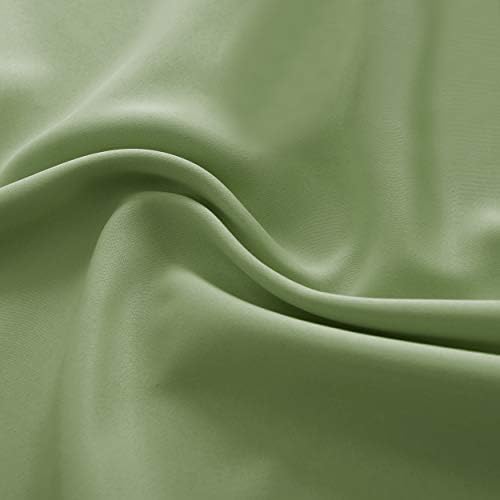 DONREN Sage Green Window Valances - Image 7
