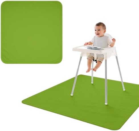 BapronBaby Ribbit Waterproof Splash Mat Catch All Floor Cover by BapronBaby