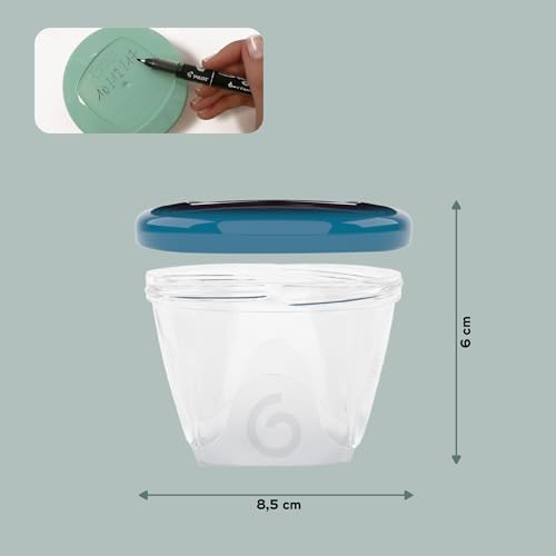 Babymoov Leak Proof Storage Bowls, 6 oz - Image 5