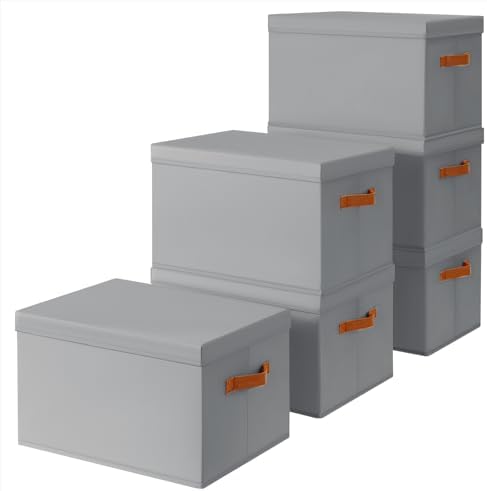 Homsorout Storage Bins with Lids by Homsorout