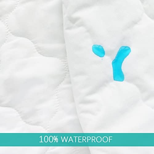 Pack and Play Sheets & Mattress Protector Set - Image 3