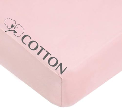 American Baby Company Cotton Fitted Crib Sheet 52x28 - Image 3