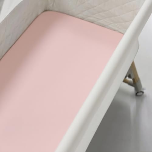 American Baby Company 2 Pack 100% Natural Cotton Fitted Cradle/Bassinet Sheets - Image 6