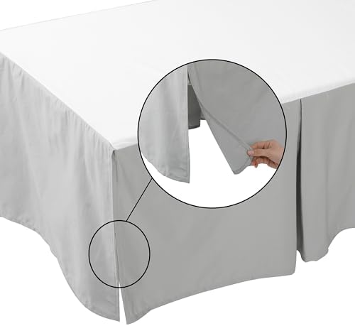 Crib Skirt Dust Ruffle, 100% Egyptian Cotton 400 Thread Count Soft Breathable - Image 6