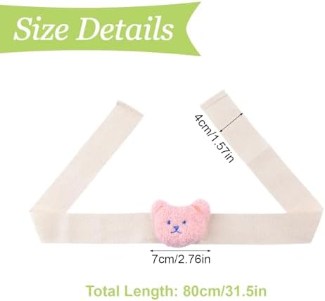 Cute Cartoon Animal Curtain Tiebacks 4Pcs Drape Rope Holdbacks - Image 2