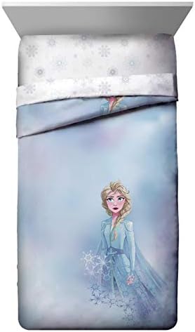 Disney Frozen Elsa Full Size Comforter Set 7 Piece Kids Bedding - Image 2