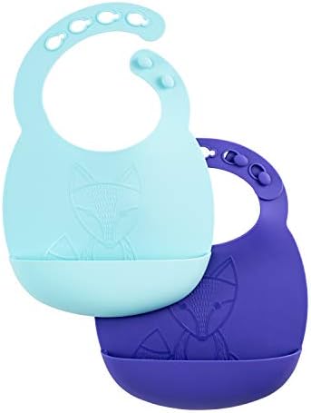 Dr. Brown's Silcone Baby Bib, 2 Pack by Unknown