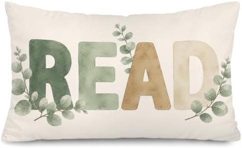 Plant Classroom Decor 12x20 Read Pillow Cover by Unknown