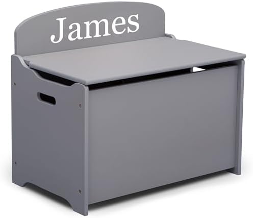 Delta Children Personalized MySize Deluxe Toy Box - Image 5