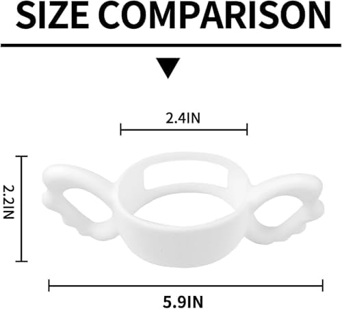 3Pack Baby Bottle Silicone Handles - Image 2