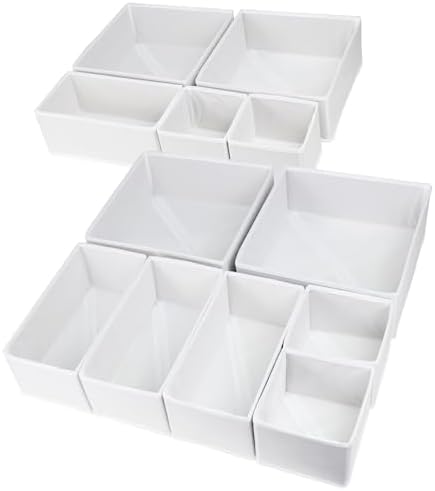 Fordonral 12 Pack Drawer Organizer Clothes, Foldable Fabric Dresser Organizer by Fordonral
