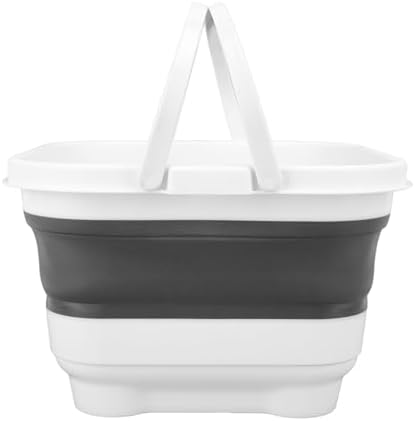 Foldable Bath Toy Holder With Removable Base | Drying Cute Storage Bin by Unknown
