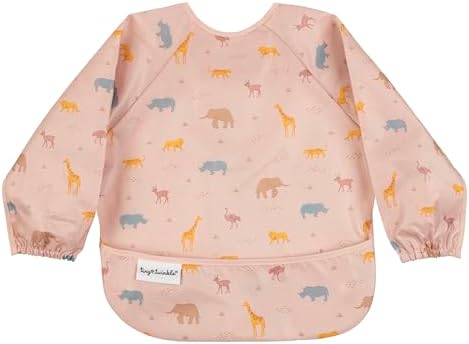 Tiny Twinkle Long Sleeve Bib for Babies & Toddlers | Waterproof Smock Bib for by TinyTwinkle