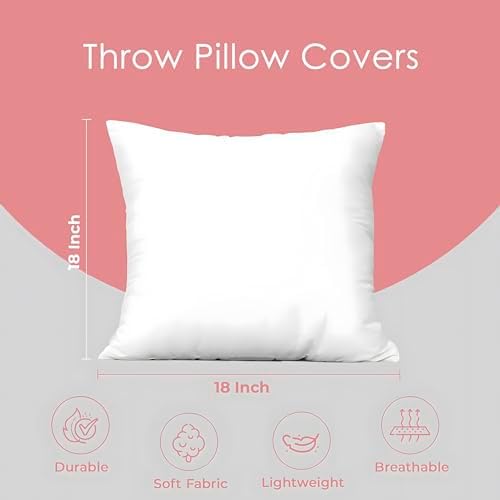 Bedroom Decor for Teen Girls Quote Throw Pillow Cover 18x18, Dorm Pillow Cover - Image 4