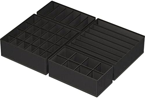 Simple Houseware 4-Pack Drawer Organizer Set - Image 2