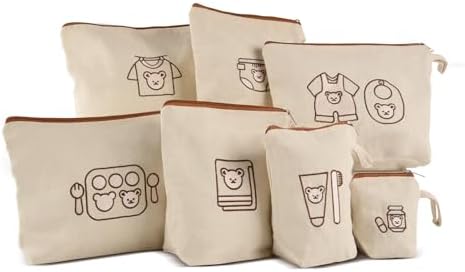 7PCs Diaper Bag Organizer Pouches by Unknown