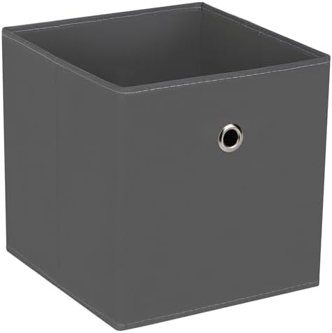 Fabric Cubes Storage Containers, 11 Inch Cloth Storage Cube Foldable Storage by DABEACT