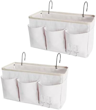 Bedside Caddy, Bedside Hanging Storage Organizer forBunk and Hospital Beds by SMALIGOLA