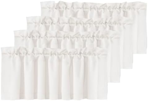 H.VERSAILTEX Blackout Valances for Windows, Kitchen Valance Curtains for Living by HVERSAILTEX