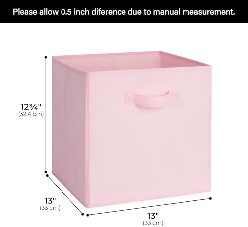 Cupic Cupid 6-Pack 13x13 Cube Storage Bins, Storage Cube Organizer - Image 3