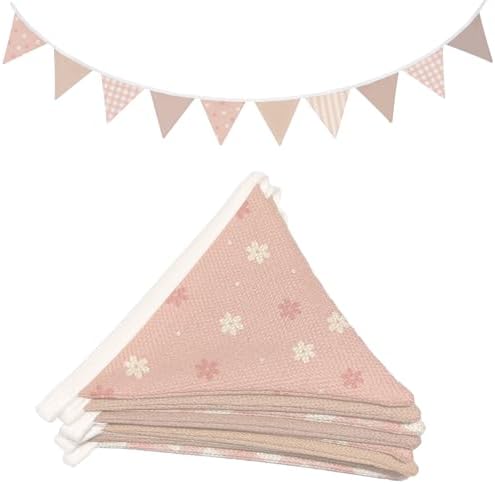 Lacama Nursery Decor Nursery Wall Decor Wildflower Pennant Banner Flags by Lacama