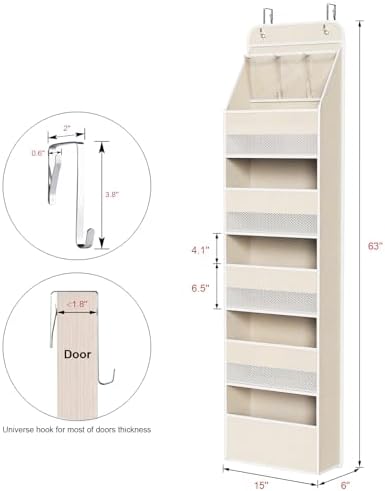 Univivi Over the Door Organizer - Image 3