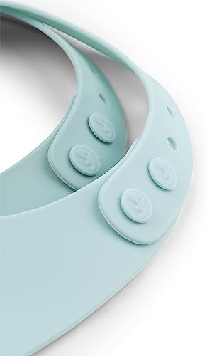Done by Deer Elphee Blue Silicone Bib 2-Pack - Image 2