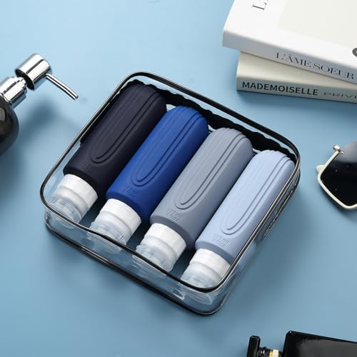 Mrsdry Travel Bottles for Toiletries, Large 6oz Oversize Containers, BPA Free - Image 7