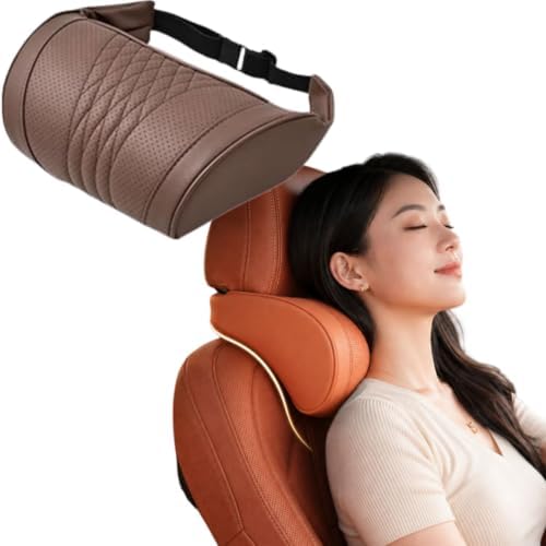 Universal Memory Foam Car Headrest Neck Pillow Ergonomic Auto Neck Cushion by SNNAQSFR