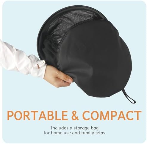 Mosquito Net Cover for Pack N Play, Storage Bag Included - Image 5