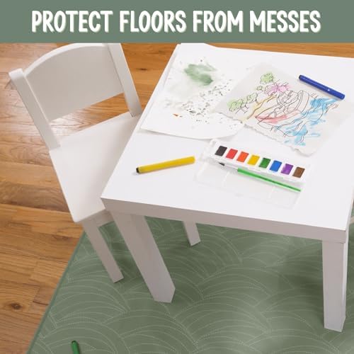 S&T INC. Splat Mat for Under High Chair - Image 4