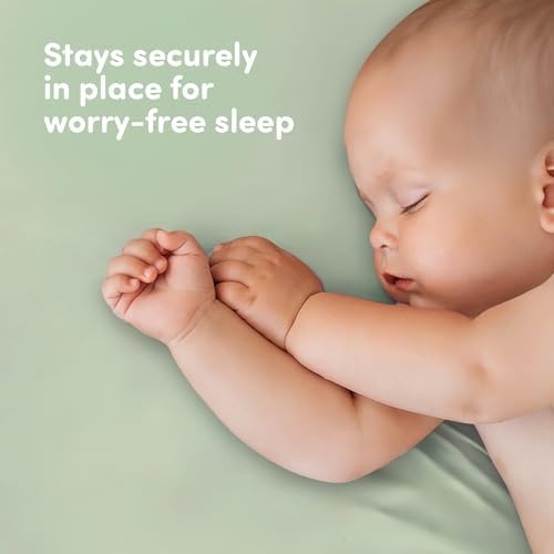 Cotton Crib Sheets 2 Pack – Sweety Fox Mini Fitted Sheets - Image 5