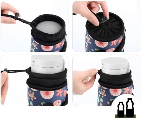 Nuovoware Water Bottle Carrier Bag, 750ml Bottle Pouch Holder, Adjustable - Image 7