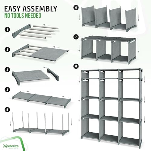 Cube Storage Organizer with Storage Bins Included - Image 4