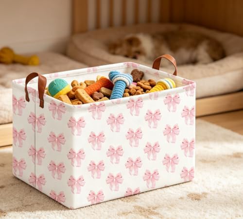 Rectangle Storage Basket, Collapsible Storage Bin, Books Box, Gift Basket - Image 3