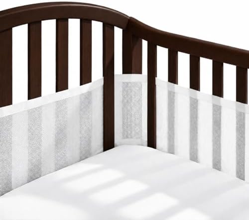 Full-Size Crib Breathable Mesh Liner, 3mm Classic Mesh by Unknown
