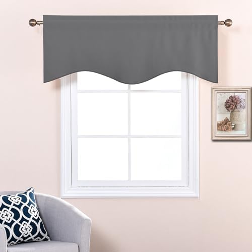 NICETOWN Scalloped Window Valances - Image 4