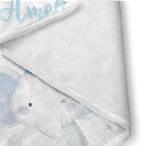Custom Crib Bedding Set for Boys Gifts Baby Elephant Design Color06 - Image 6