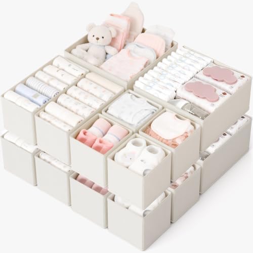 Drawer Organizer, 16 Pack Baby Dresser Organizer by Unknown