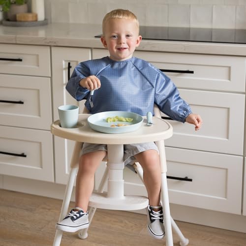 Tiny Twinkle Long Sleeve Bib for Babies & Toddlers | 2-Pack Waterproof Smock - Image 4
