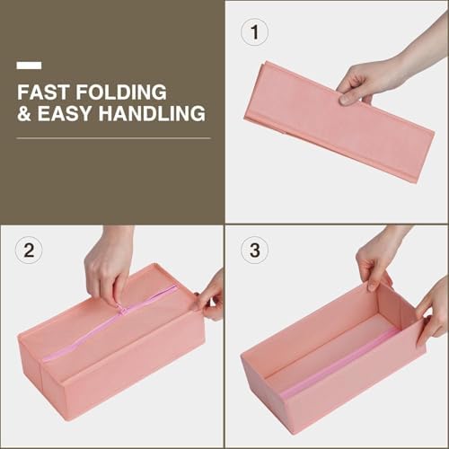 DIMJ Drawer Organizer Clothes 15 Pack - Image 4